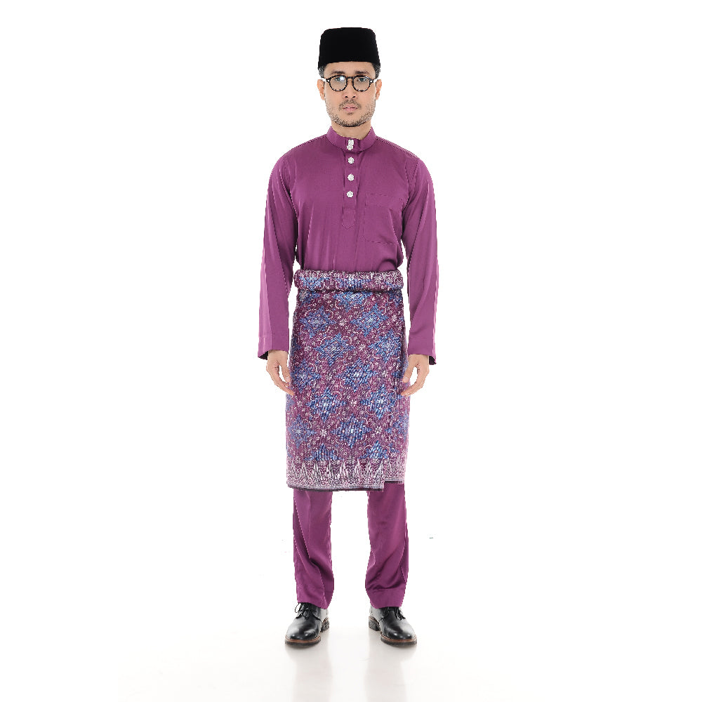 BAJU MELAYU NERO PURPLE