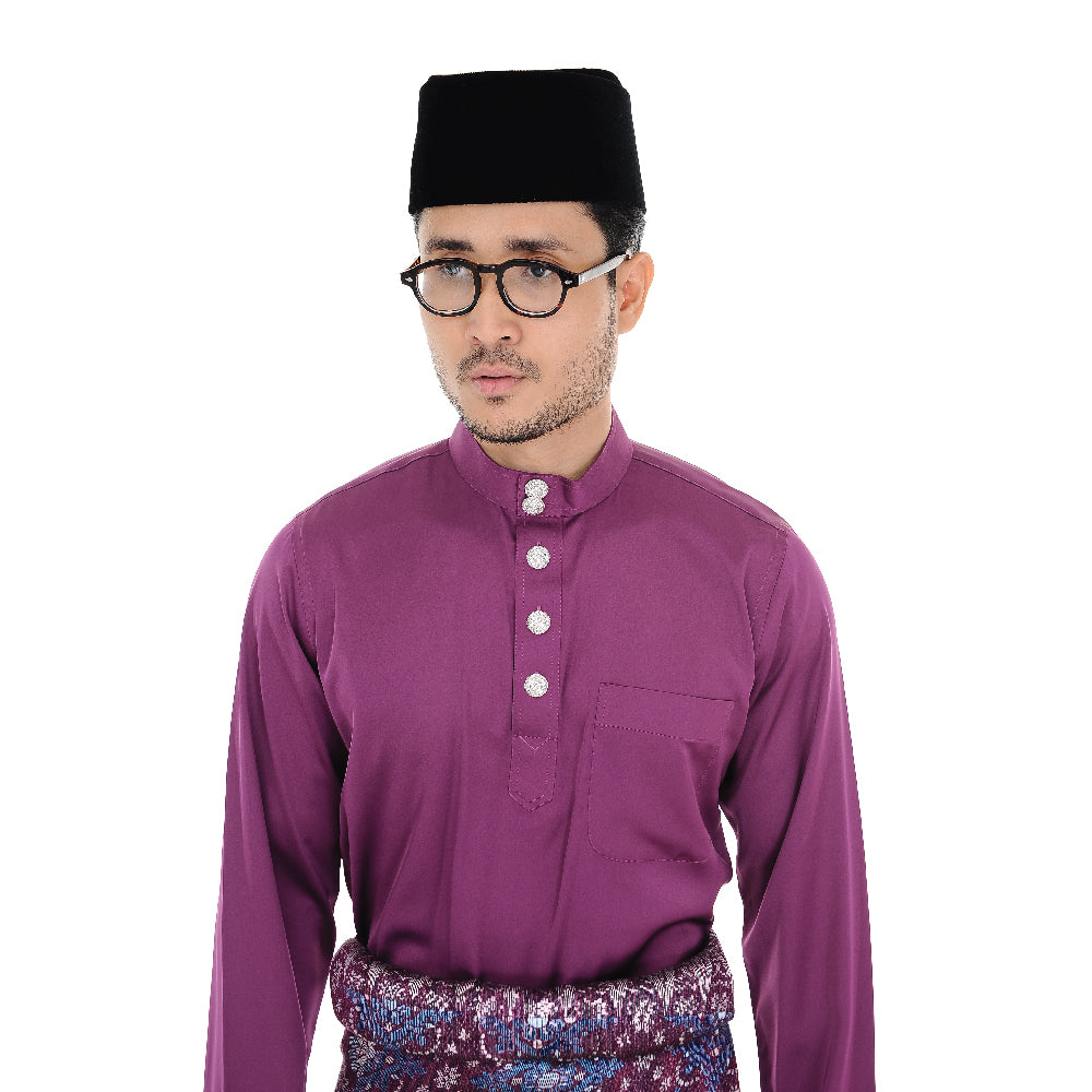 BAJU MELAYU NERO PURPLE