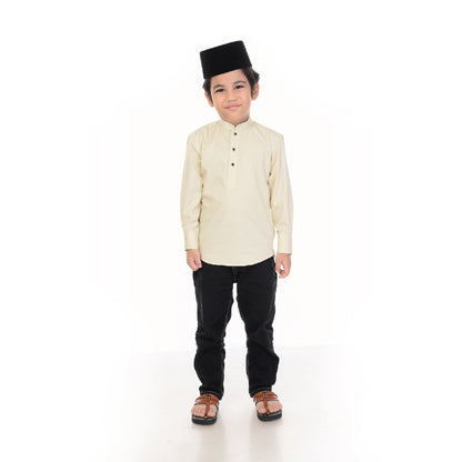 PRE-ORDER Baju Melayu BMO x Rosyam Nor (Kanak²) Biege