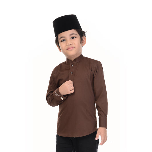 PRE-ORDER Baju Melayu BMO x Rosyam Nor (Kanak²) Brown