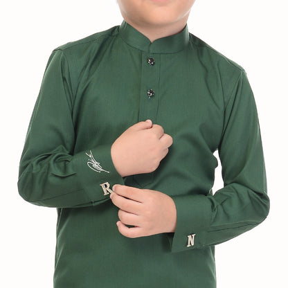 PRE-ORDER Baju Melayu BMO x Rosyam Nor (Kanak²) Dark Green
