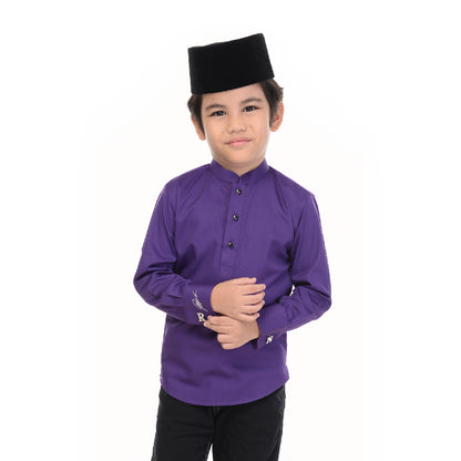 PRE-ORDER Baju Melayu BMO x Rosyam Nor (Kanak²) Dark Purple