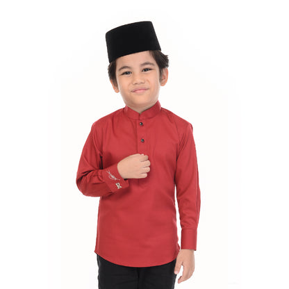 PRE-ORDER Baju Melayu BMO x Rosyam Nor (Kanak²) Maroon