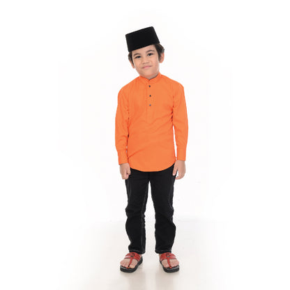 PRE-ORDER Baju Melayu BMO x Rosyam Nor (Kanak²) Orange