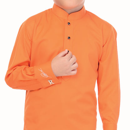 PRE-ORDER Baju Melayu BMO x Rosyam Nor (Kanak²) Orange
