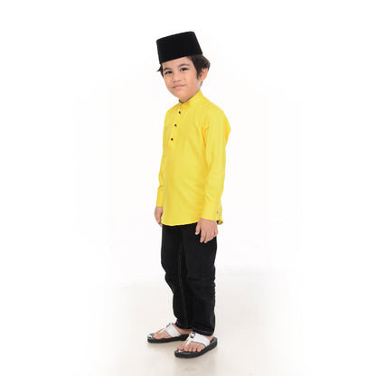 PRE-ORDER Baju Melayu BMO x Rosyam Nor (Kanak²) Yellow