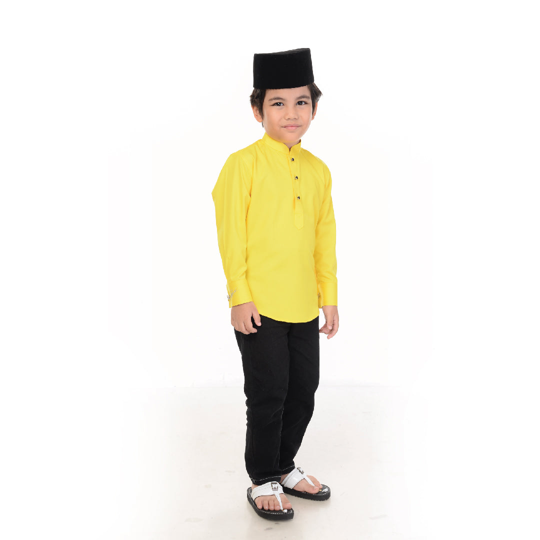 PRE-ORDER Baju Melayu BMO x Rosyam Nor (Kanak²) Yellow