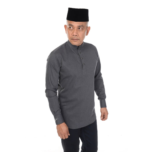 PRE-ORDER Baju Melayu BMO x Rosyam Nor Dark Grey