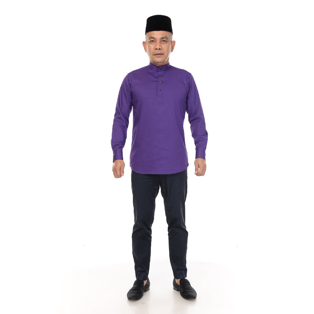 PRE-ORDER Baju Melayu BMO x Rosyam Nor Dark Purple