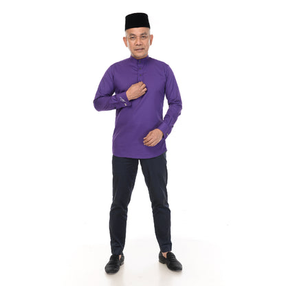 PRE-ORDER Baju Melayu BMO x Rosyam Nor Dark Purple
