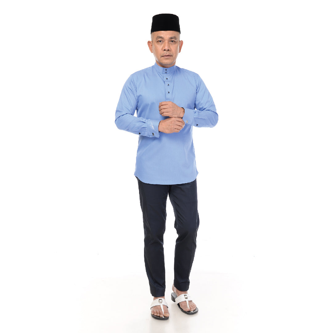 PRE-ORDER Baju Melayu BMO x Rosyam Nor Denim Blue