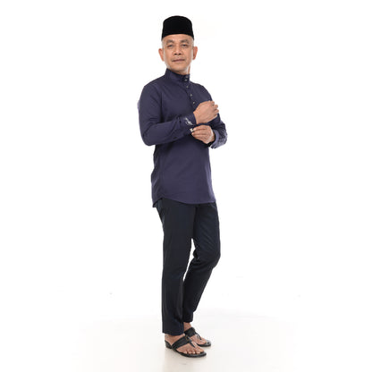 PRE-ORDER Baju Melayu BMO x Rosyam Nor Navy Blue