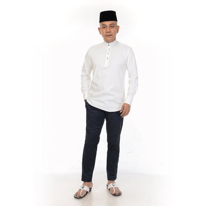 PRE-ORDER Baju Melayu BMO x Rosyam Nor Offwhite