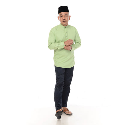 PRE-ORDER Baju Melayu BMO x Rosyam Nor Soft Green