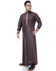 Jubah Omarthobe Style.2 Dark Brown