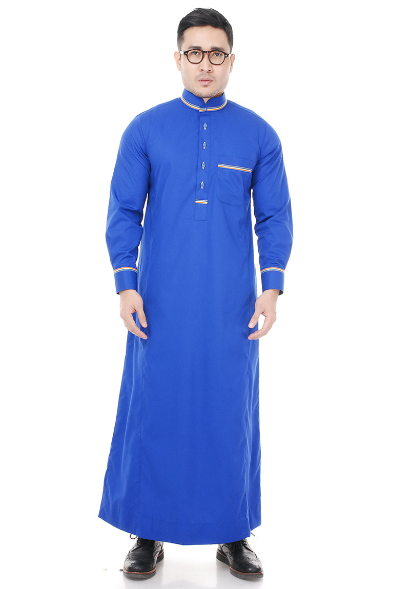 Jubah Uthman Royal Blue