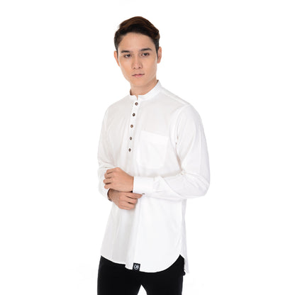 Kurta Basic Long Sleeve With Cuff V.2 Creame