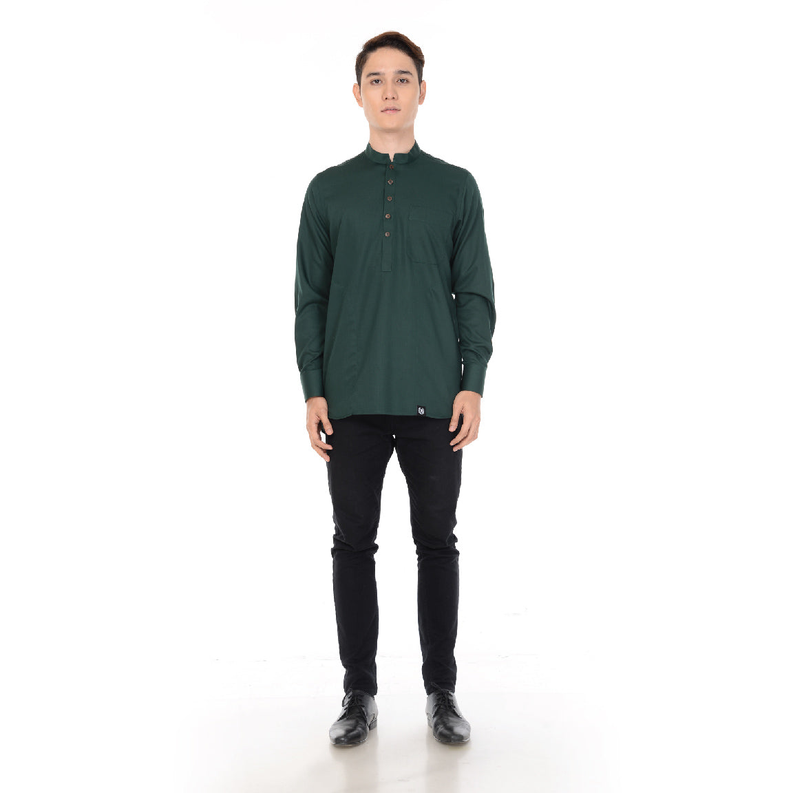 Kurta Basic Long Sleeve With Cuff V.2 Dark Green