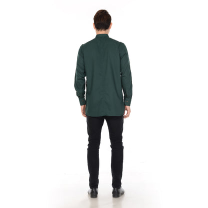 Kurta Basic Long Sleeve With Cuff V.2 Dark Green