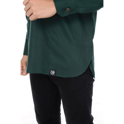 Kurta Basic Long Sleeve With Cuff V.2 Dark Green