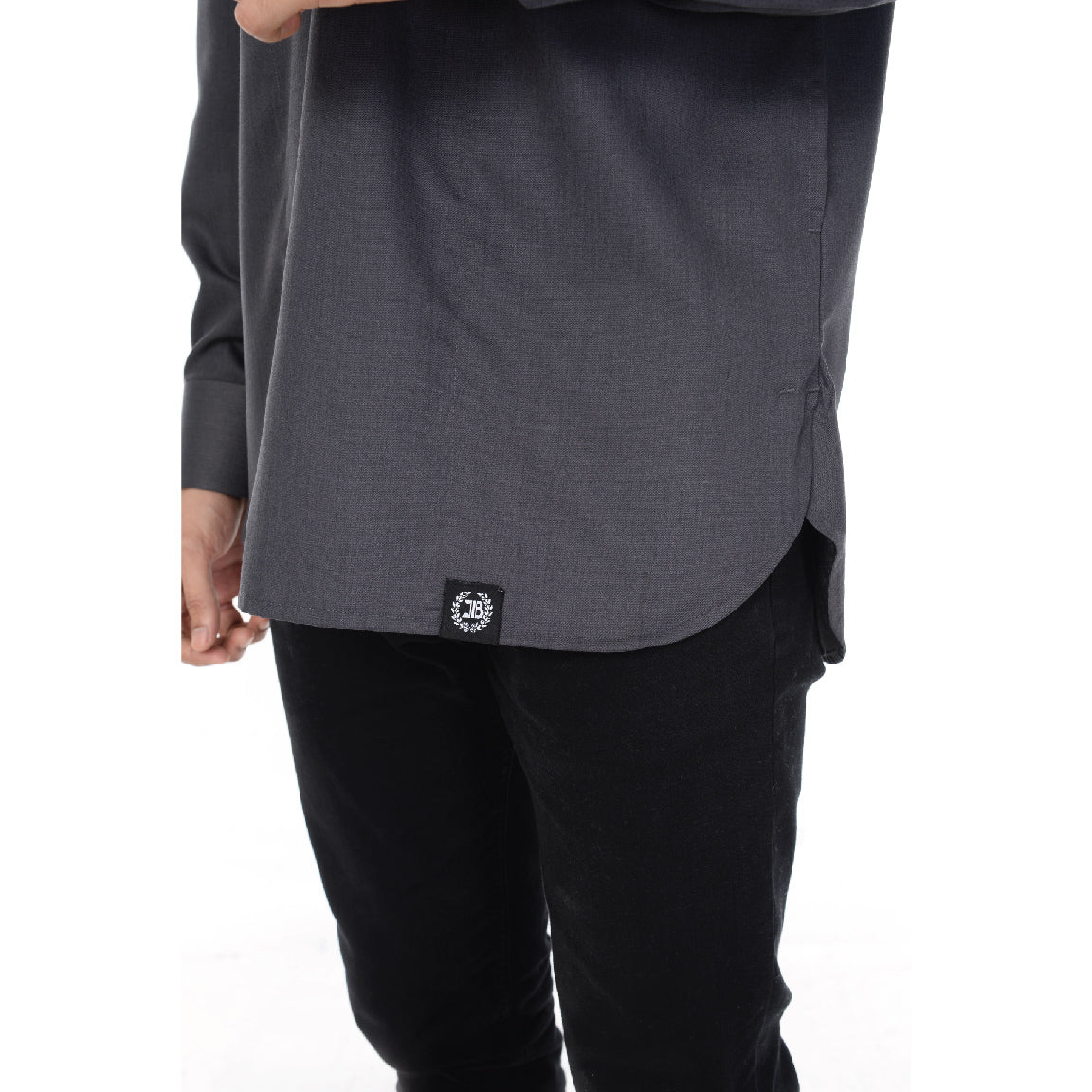 Kurta Basic Long Sleeve With Cuff V.2 Dark Grey