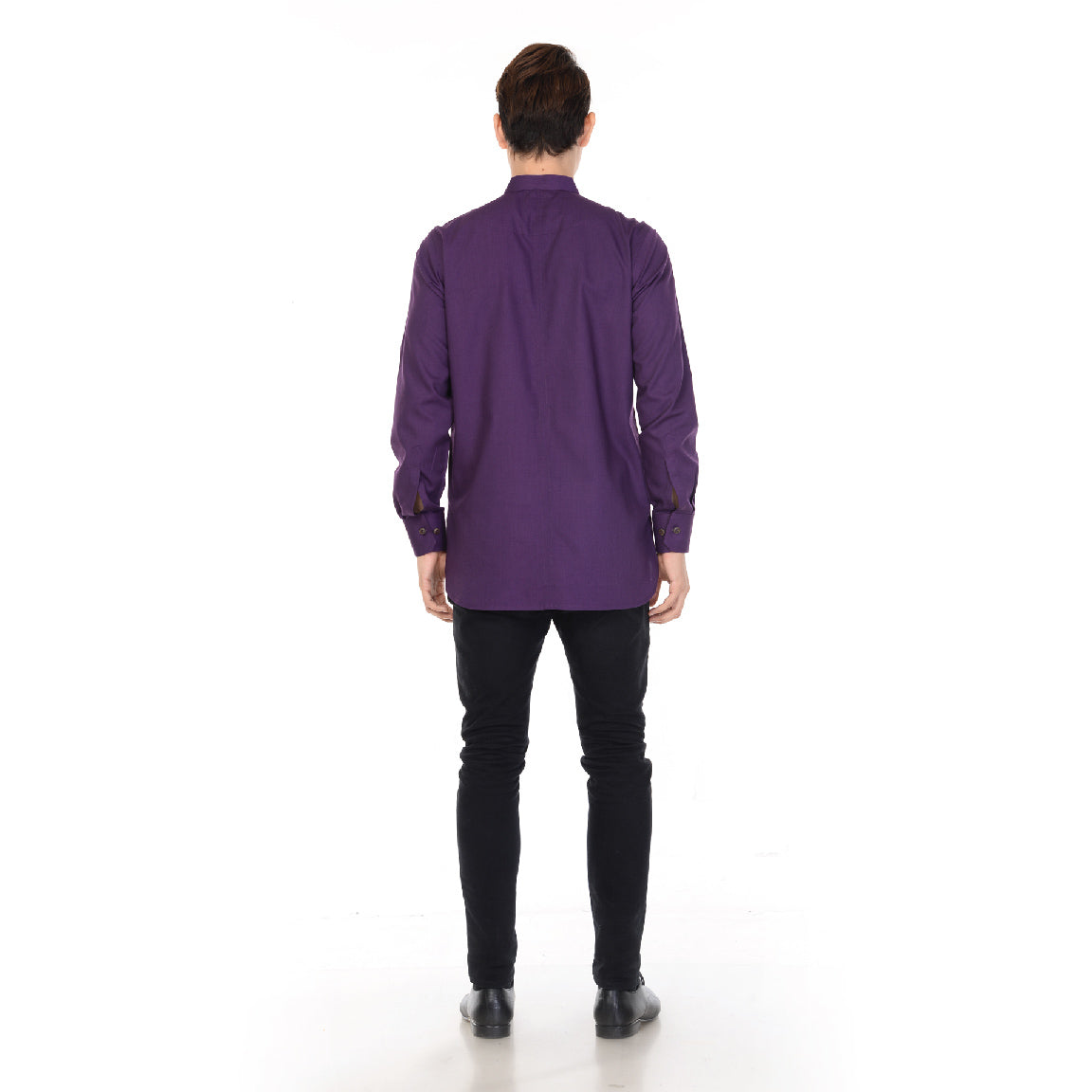 Kurta Basic Long Sleeve With Cuff V.2 Dark Purple