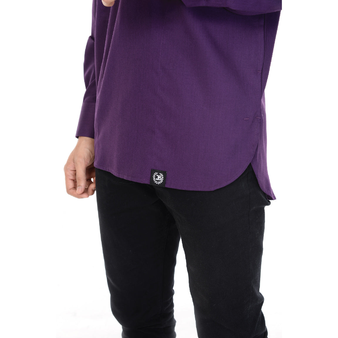 Kurta Basic Long Sleeve With Cuff V.2 Dark Purple