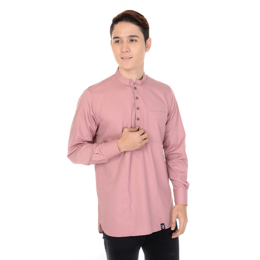 Kurta Basic Long Sleeve With Cuff V.2 Dusty Pink