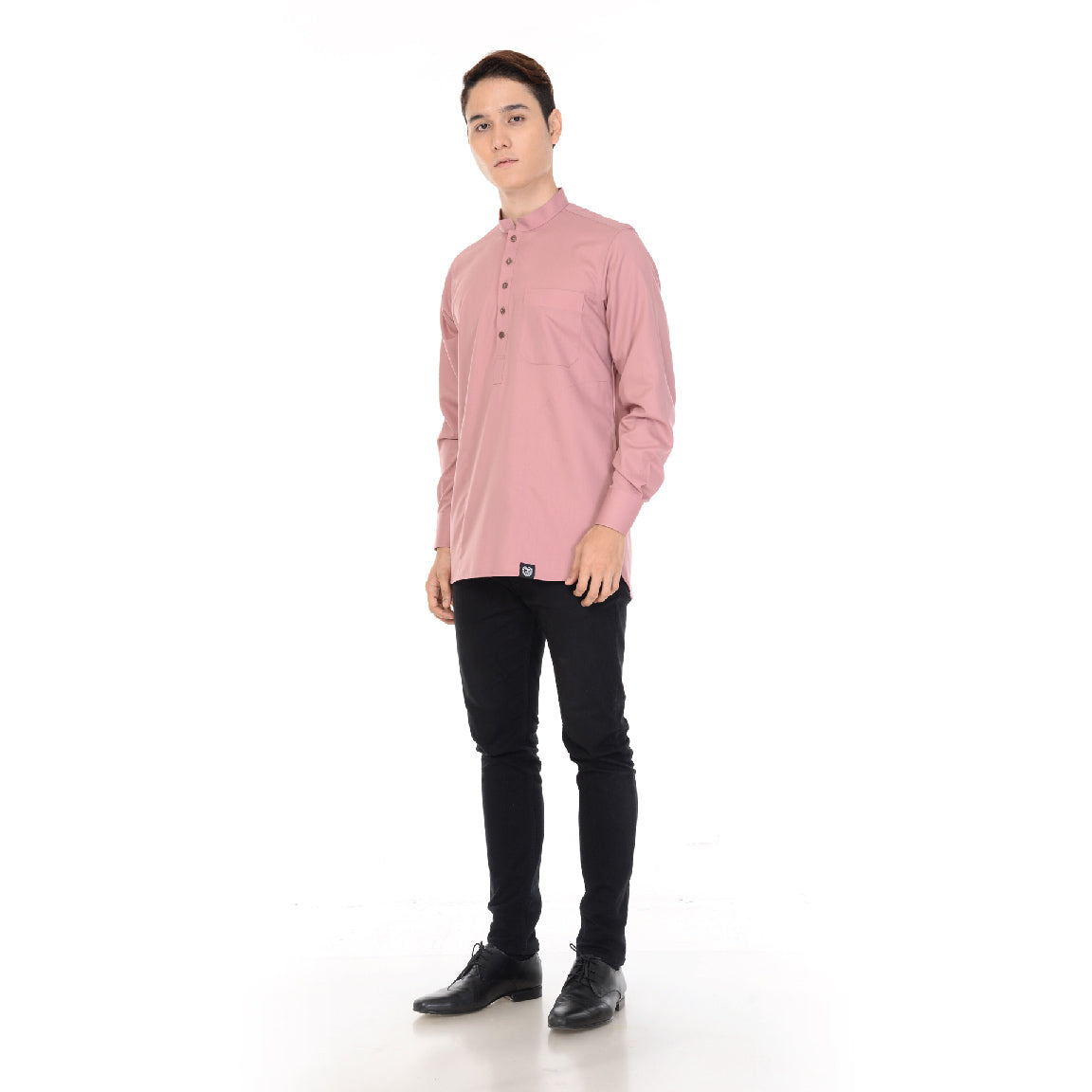 Kurta Basic Long Sleeve With Cuff V.2 Dusty Pink