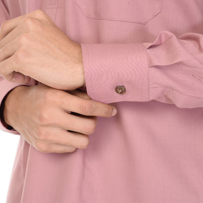 Kurta Basic Long Sleeve With Cuff V.2 Dusty Pink