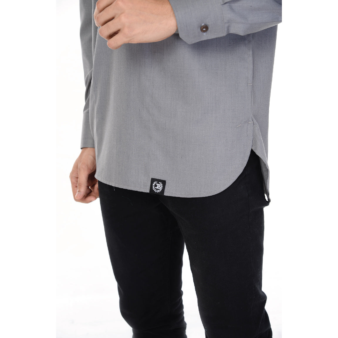 Kurta Basic Long Sleeve With Cuff V.2 Light Grey