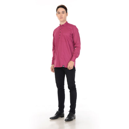 Kurta Basic Long Sleeve With Cuff V.2 Magenta