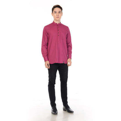 Kurta Basic Long Sleeve With Cuff V.2 Magenta