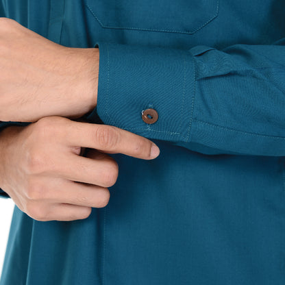 Kurta Basic Long Sleeve With Cuff V.2 Malard Green