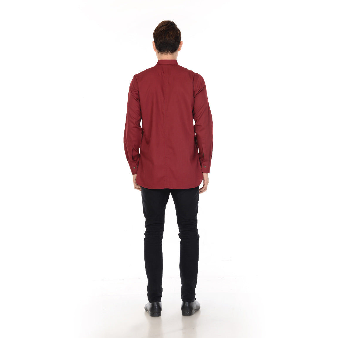 Kurta Basic Long Sleeve With Cuff V.2 Maroon