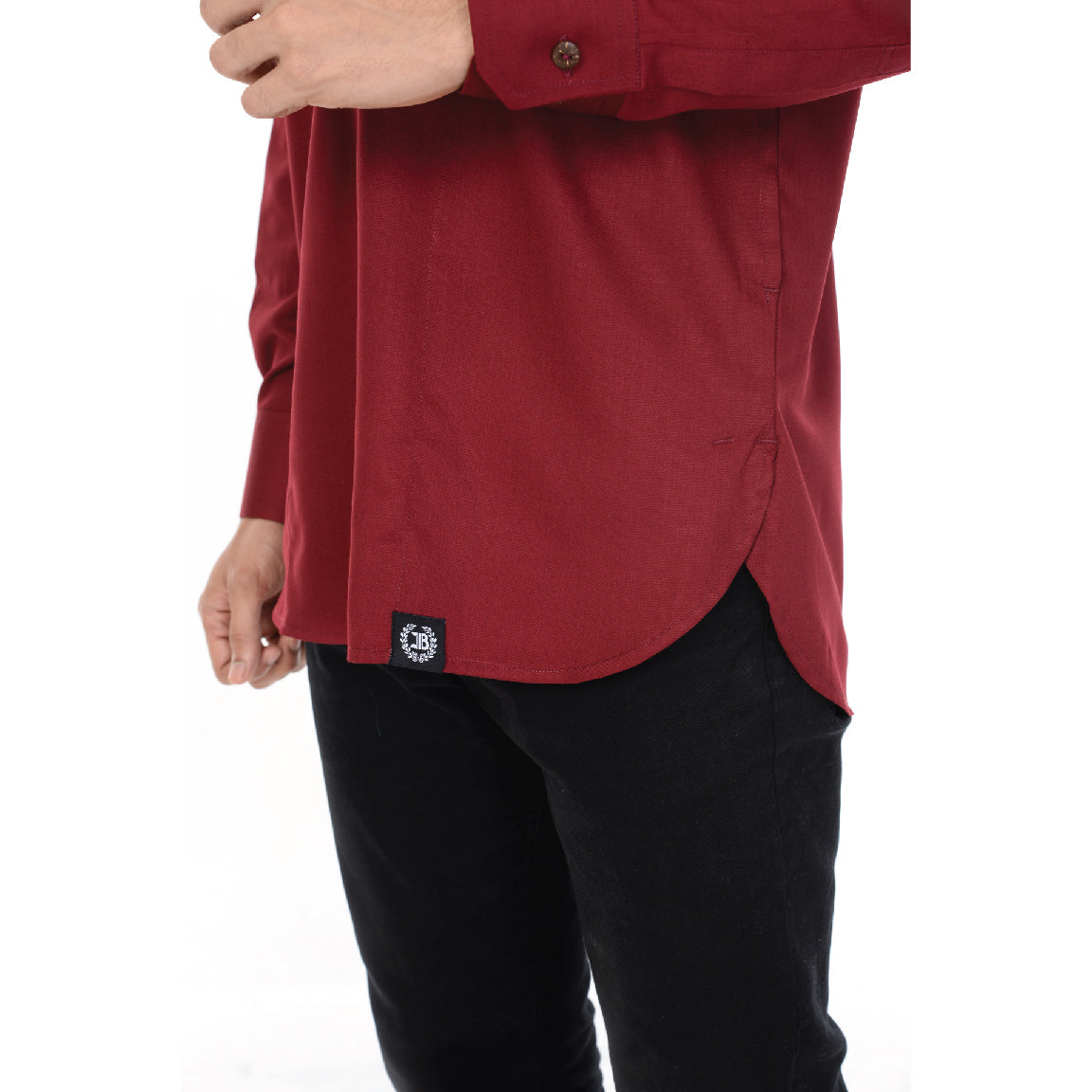 Kurta Basic Long Sleeve With Cuff V.2 Maroon