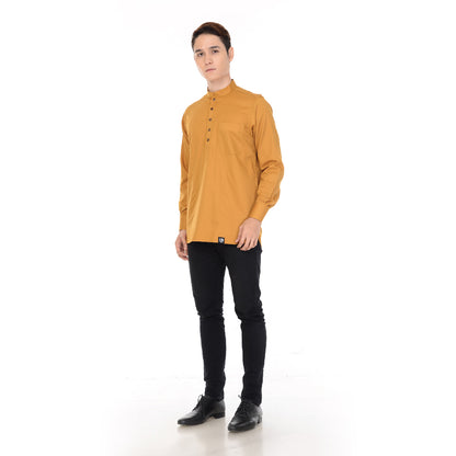 Kurta Basic Long Sleeve With Cuff V.2 Mustard