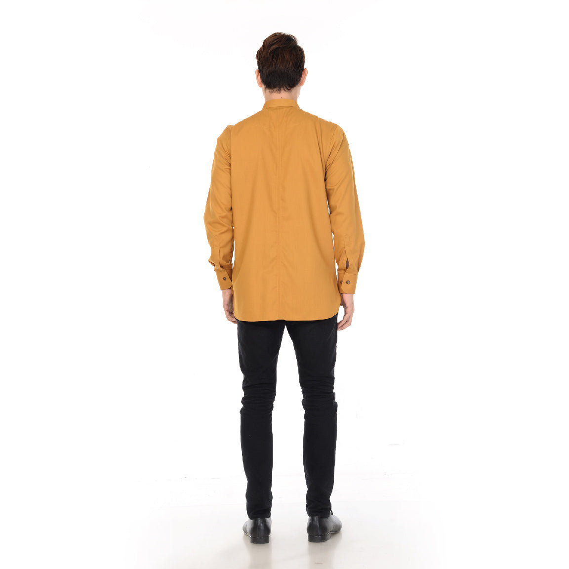 Kurta Basic Long Sleeve With Cuff V.2 Mustard