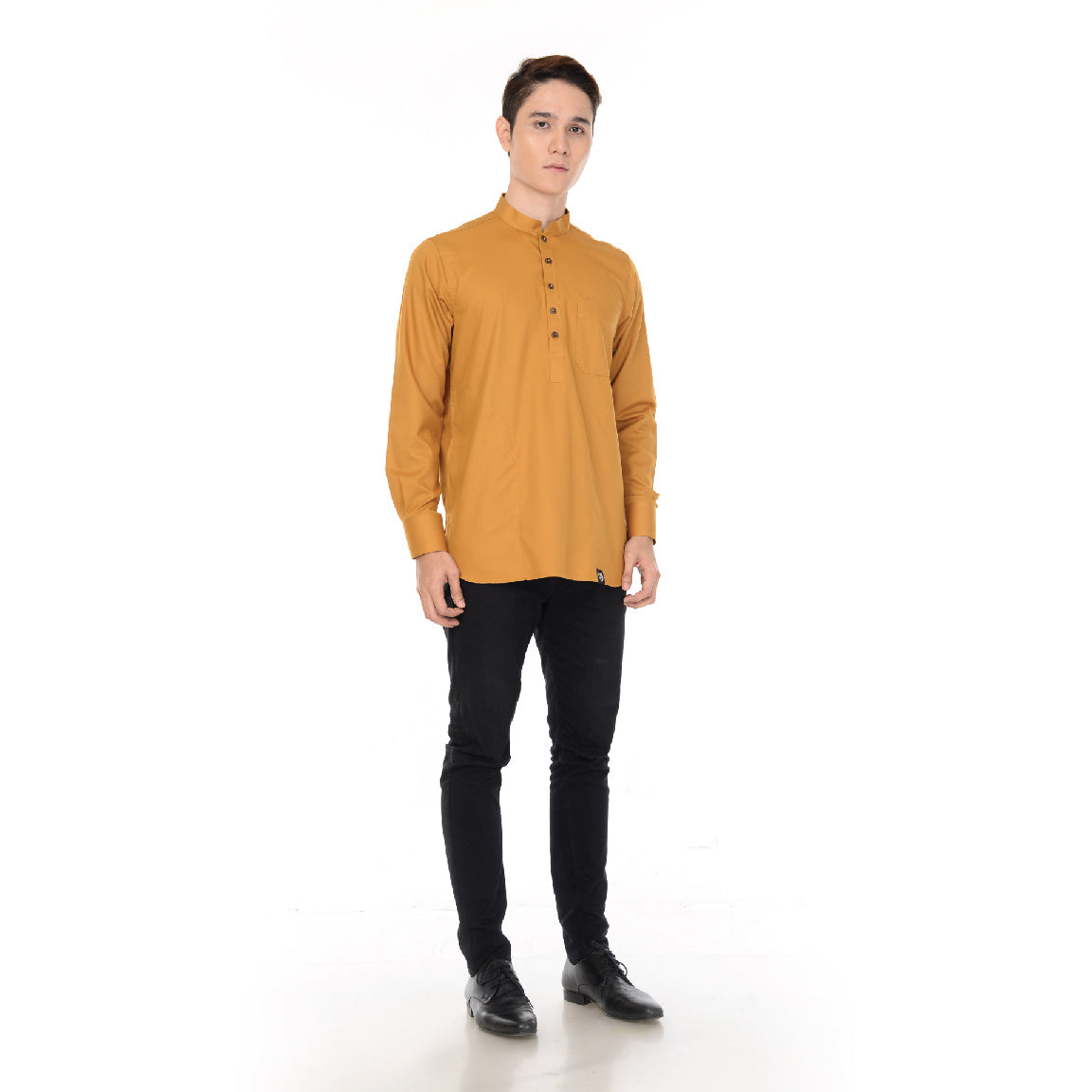 Kurta Basic Long Sleeve With Cuff V.2 Mustard