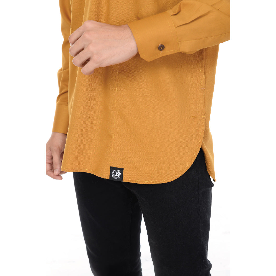 Kurta Basic Long Sleeve With Cuff V.2 Mustard