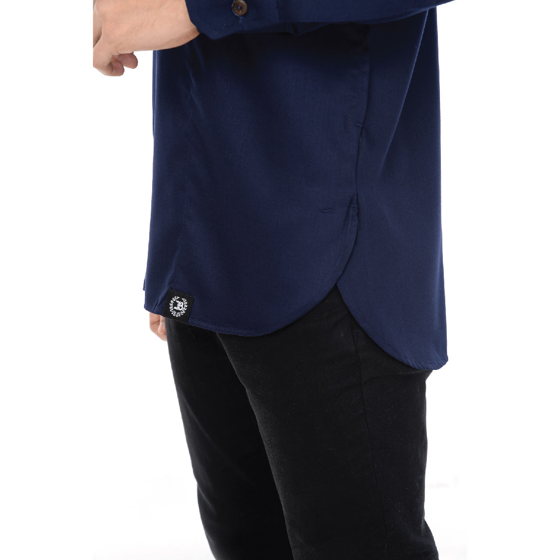 Kurta Basic Long Sleeve With Cuff V.2 Navy Blue