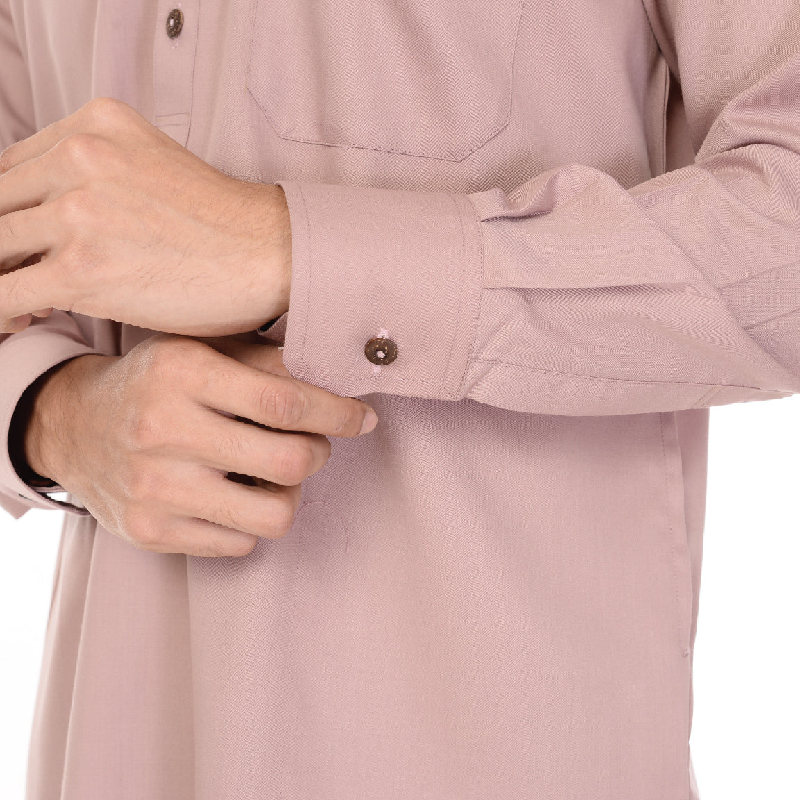 Kurta Basic Long Sleeve With Cuff V.2 Nude