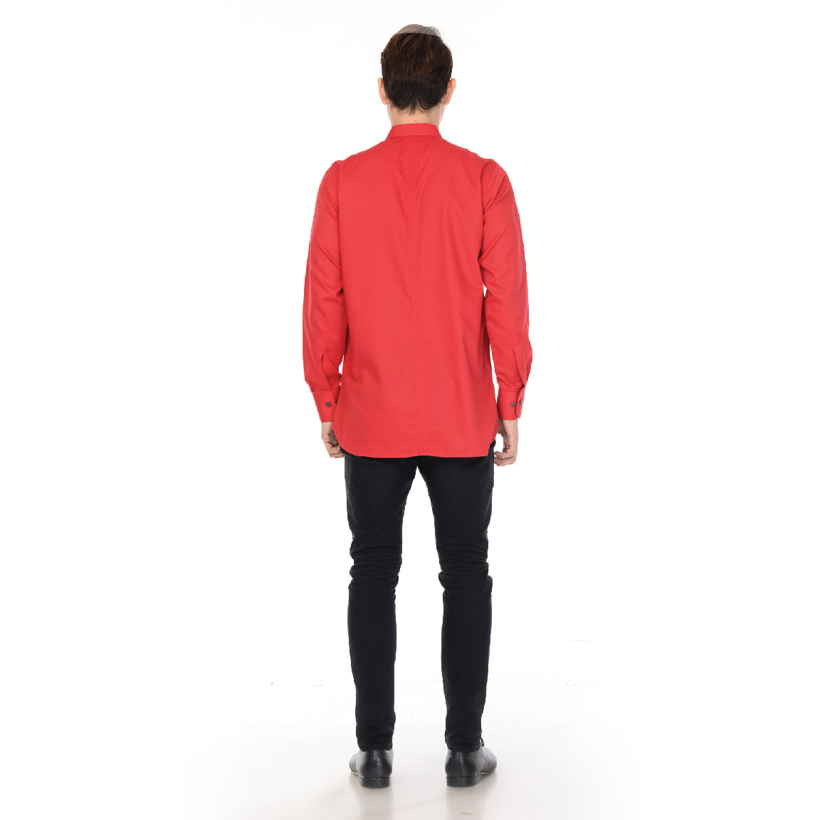 Kurta Basic Long Sleeve With Cuff V.2 Red