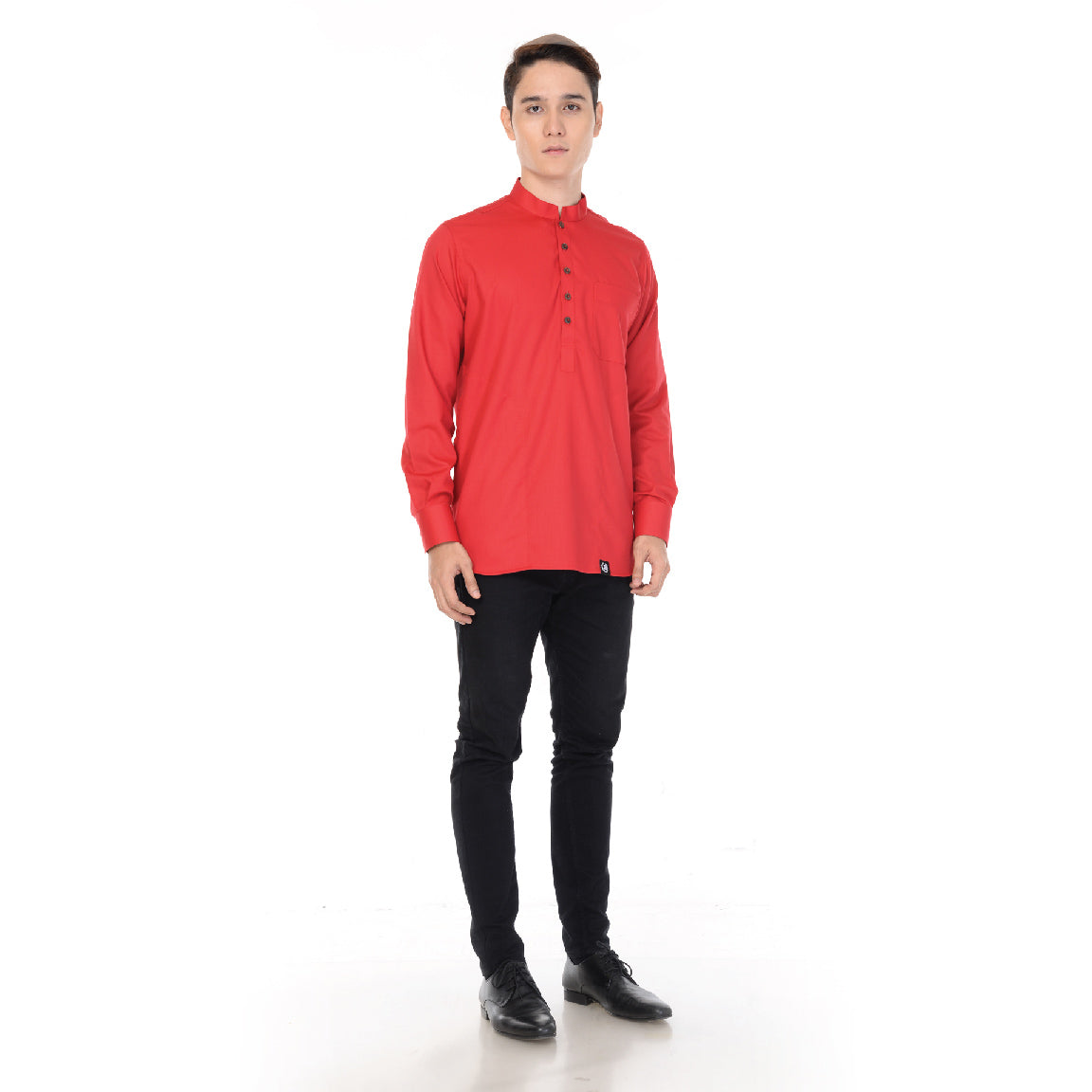 Kurta Basic Long Sleeve With Cuff V.2 Red