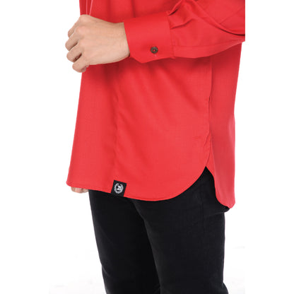 Kurta Basic Long Sleeve With Cuff V.2 Red