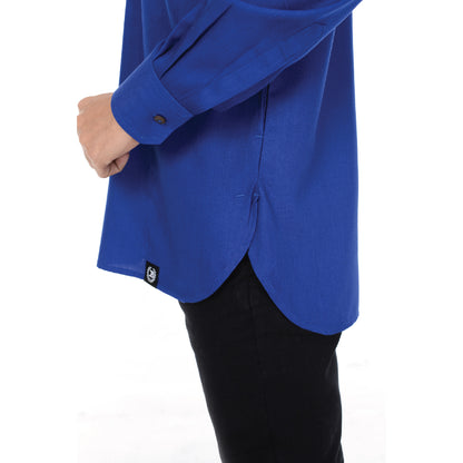 Kurta Basic Long Sleeve With Cuff V.2 Royal Blue