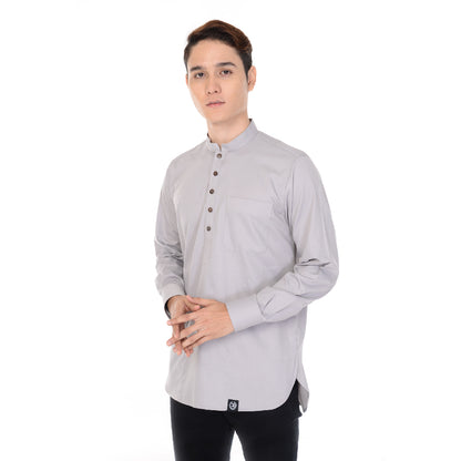 Kurta Basic Long Sleeve With Cuff V.2 Soft Grey