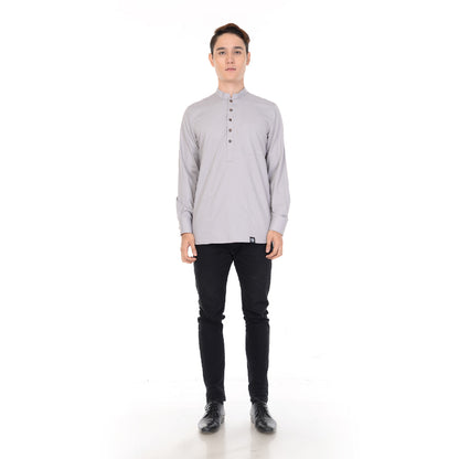 Kurta Basic Long Sleeve With Cuff V.2 Soft Grey