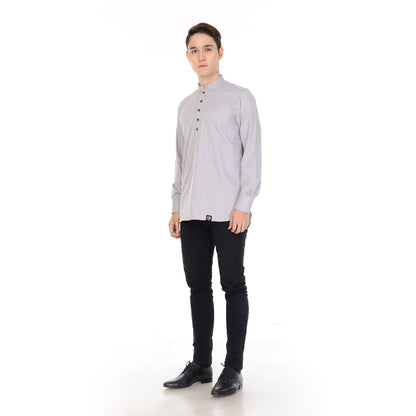 Kurta Basic Long Sleeve With Cuff V.2 Soft Grey