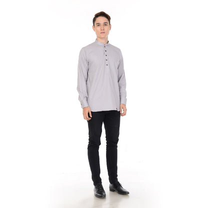 Kurta Basic Long Sleeve With Cuff V.2 Soft Grey